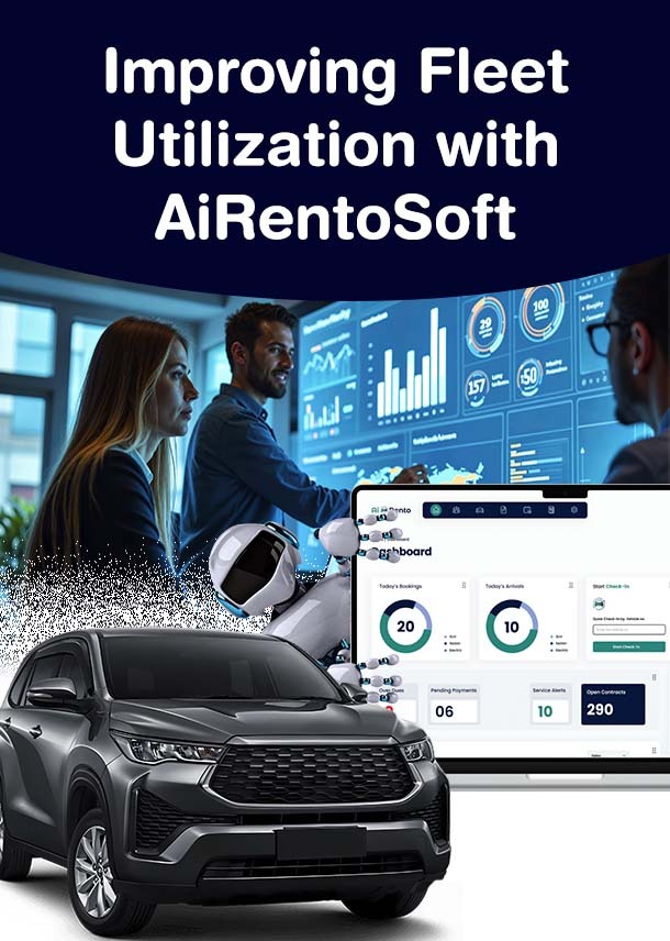 Improving Fleet Utilization with AiRentoSoft's Advanced Analytics