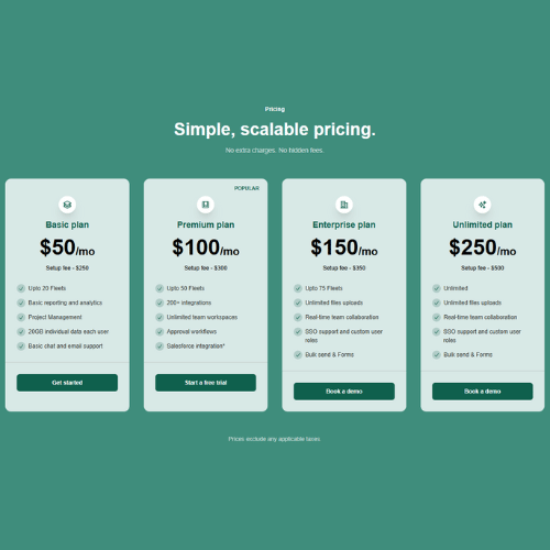 Business Tools Mockup